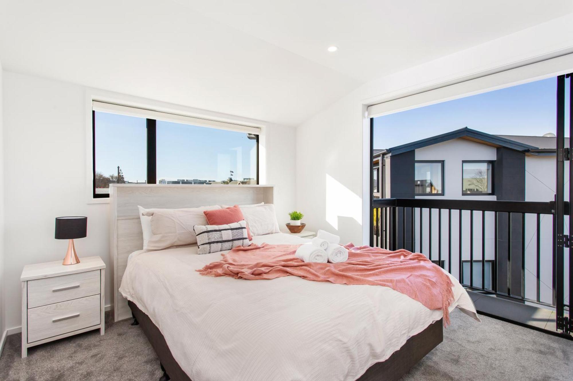 Penthouse Apartment Scenic Views-Spacious 2Br Christchurch Luaran gambar