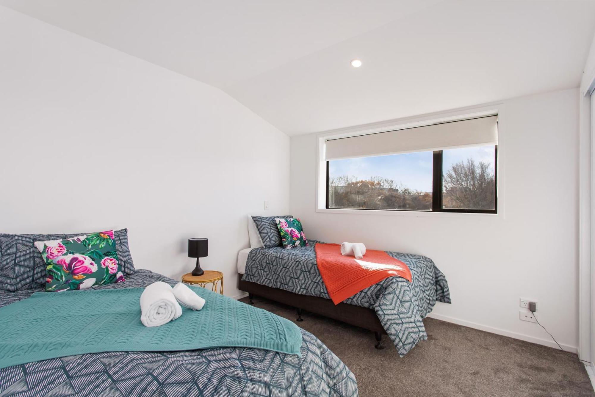 Penthouse Apartment Scenic Views-Spacious 2Br Christchurch Luaran gambar